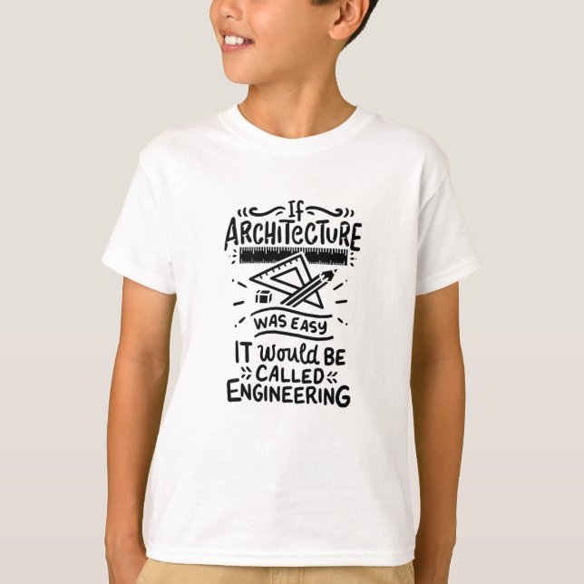Arkitektur T Shirt (Framsida)