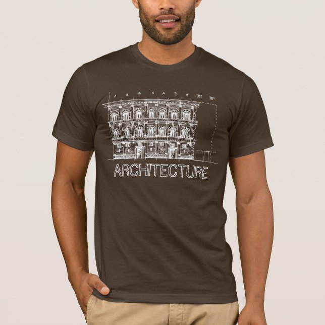 Arkitektur T-shirt (Framsida)