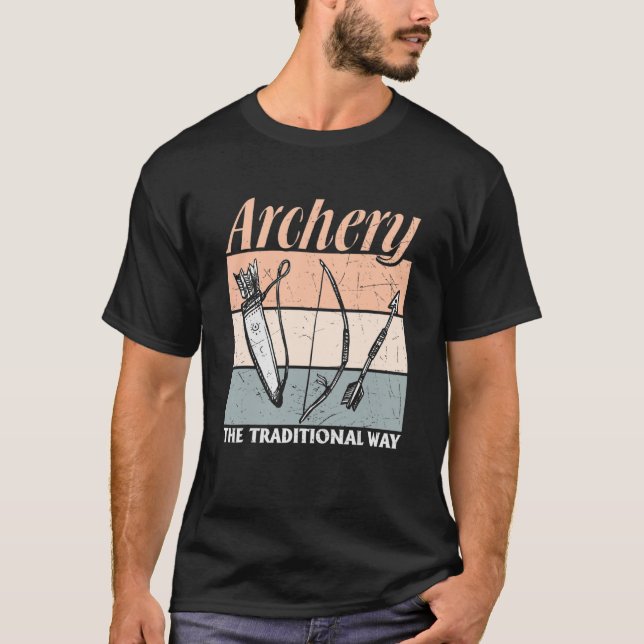 Arkitektur - traditionell Way Archer T Shirt (Framsida)