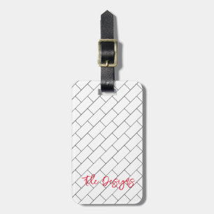 Arkitektur Tunnelbanan Tile Modern Business Bagagebricka