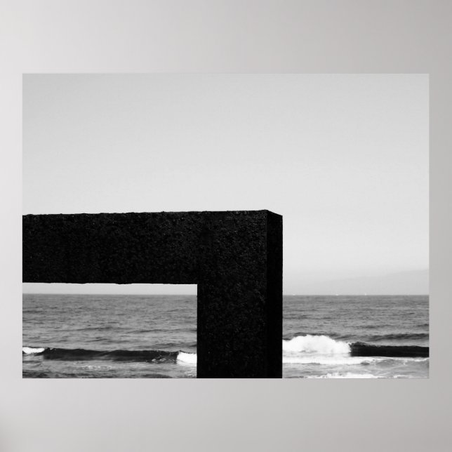 arkitektur vid havet poster (Framsidan)