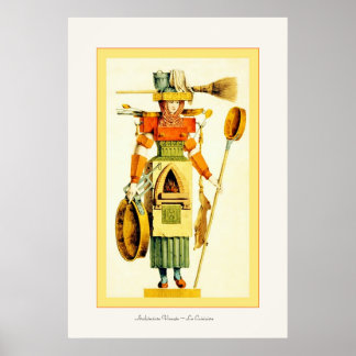 Arkitektur Vivante ~ La Cuisiniere Poster