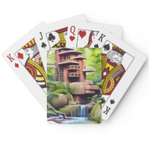 Arkitekturell Träd House Digital Art