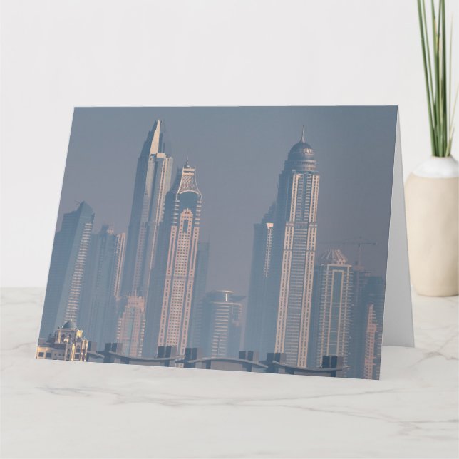 Arkitekturella Dubai  Kort (Framsida)