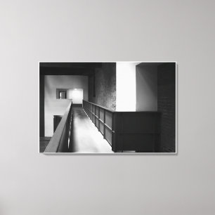 Arkitekturellt fuktiga konstverk canvastryck