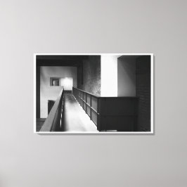 Arkitekturellt fuktiga konstverk canvastryck