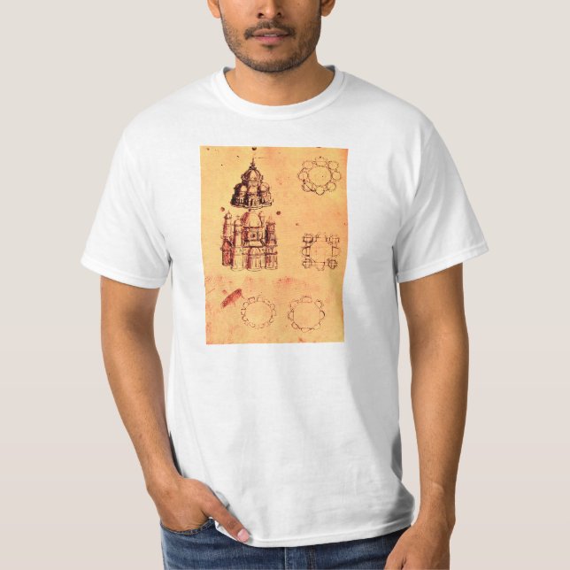 ARKITEKTURELLT PROJEKT FÖR renaissance,ARKITEKT T Shirt (Framsida)