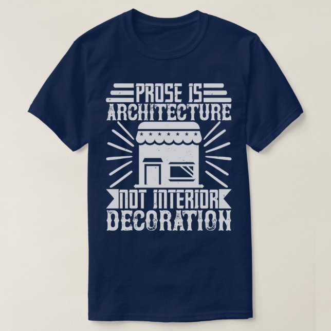 Arkitekturen är arkitektur inte Insida T Shirt (Design framsida)