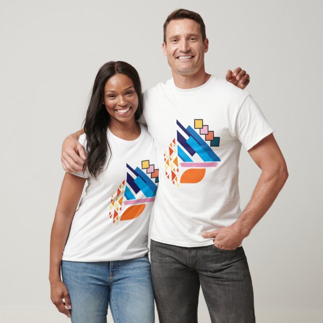 Arkitekturen teckning t shirt (Unisex)