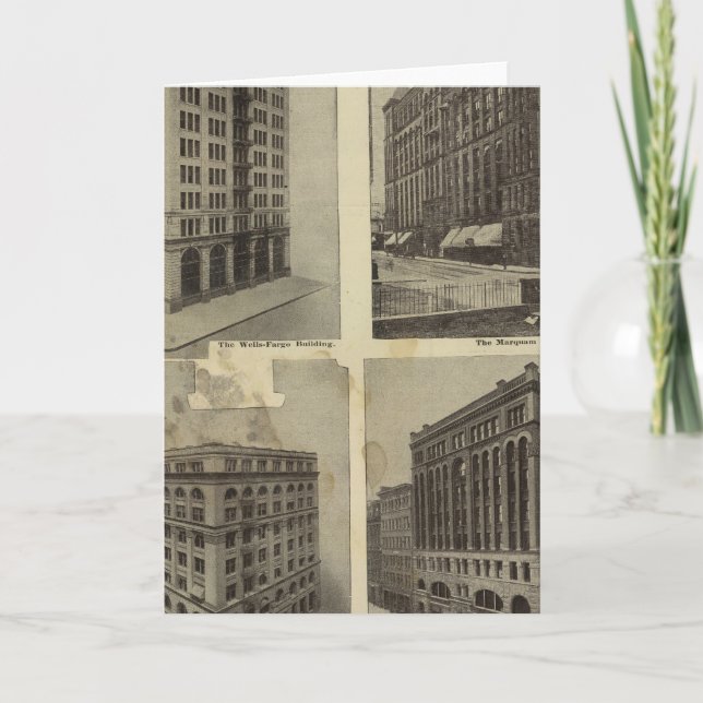 Arkitekturens soliditet i Portland, Oregon Kort (Framsida)