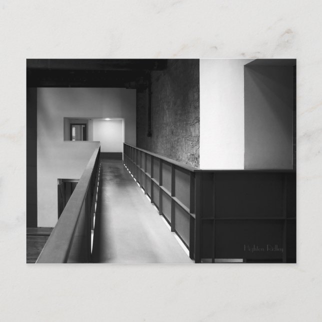 Arkitekturfukt - Abstrakt Fine Art Vykort (Framsida)