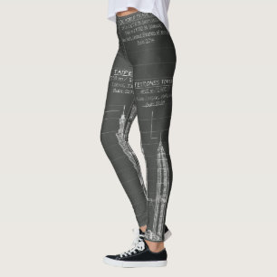 Arkitekturhöjder Leggings
