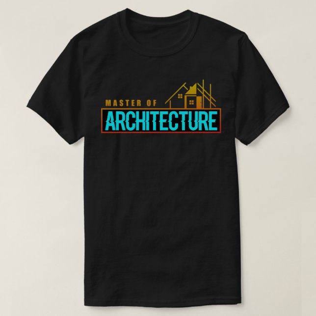 Arkitekturmästare T Shirt (Design framsida)