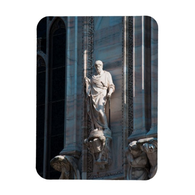Arkitekturmonument över distriktsdomens katedral i magnet (Vertikal)