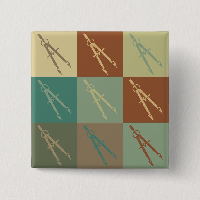 Arkitekturpopkonst Knapp (Framsida)