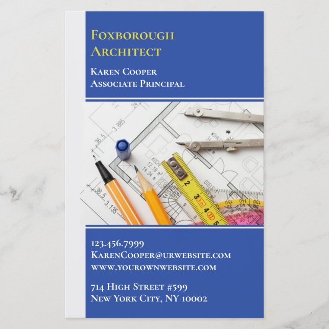 Arkitekturteknik Flygblad (Framsidan)