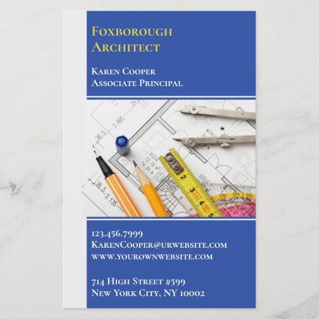 Arkitekturteknik Flygblad (Framsidan)