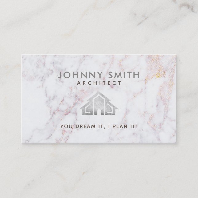 Arkitektvisitkortar Visitkort (Framsida)