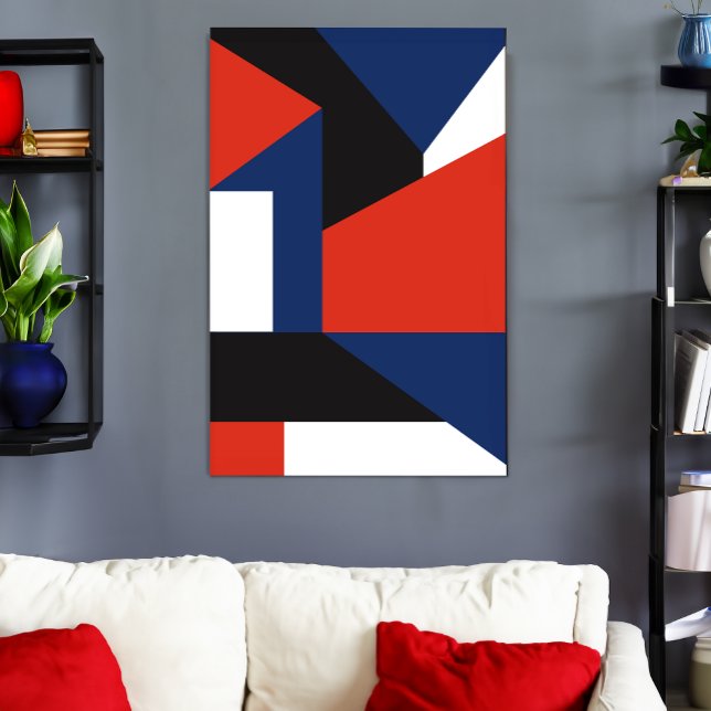 Arkitypisk geometrisk Abstrakt Art Canvastryck (Skapare uppladdad)