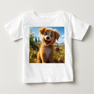 Arkiv - Gul lab återgivningspuppy T Shirt