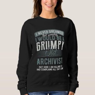 Arkivarie Grinig Och Gammal T Shirt
