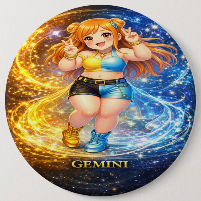 Arkivgalax: Gemini Vocal Twins Knapp (Framsida)