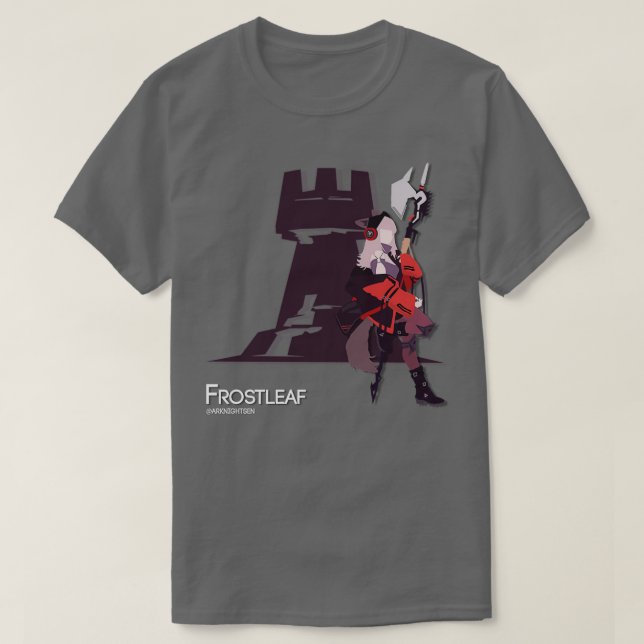 ARKNIGHTS FROSTLEAF MINIMALISTIC Classic TShirt T Shirt (Design framsida)