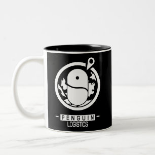 Arknights - Pinguin Logistiska hörlurar Två-Tonad Mugg