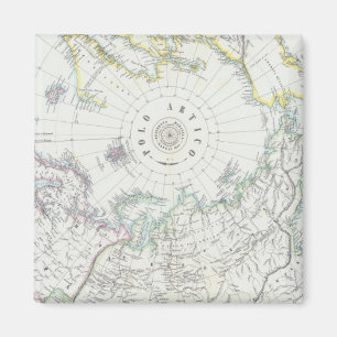 Arktis, norra halvklotet magnet