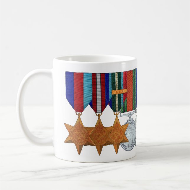 Arktis, Stilla havet med Burmas klaststjärna-grupp Kaffemugg (Vänster)