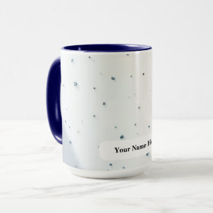 Arktisk blek nickelkristalltoning mugg