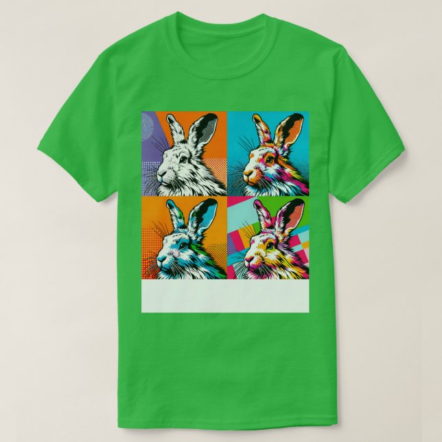 Arktisk Coola Art Arktiska Hare 1 T Shirt (Design framsida)