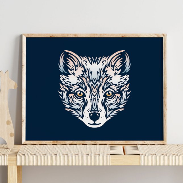 Arktisk fox-utskrivbar väggkonst | Digital nedladd (Skapare uppladdad)