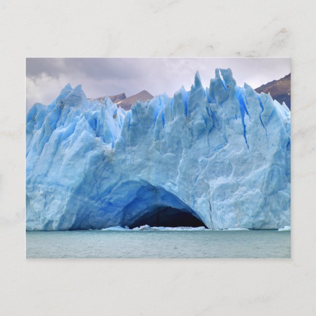 Arktisk Glacier Naturescape Ice Vykort (Framsida)