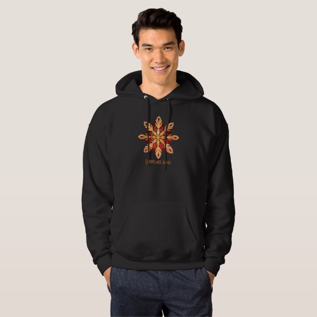 Arktisk Gnistra Hoodie (Hel framsida)