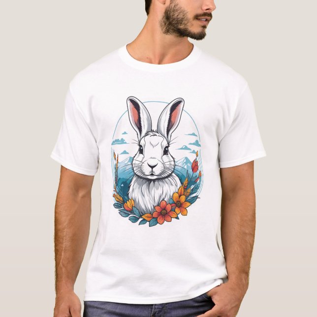 Arktisk Hare T Shirt (Framsida)