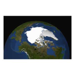 Arktisk is 2005 fototryck