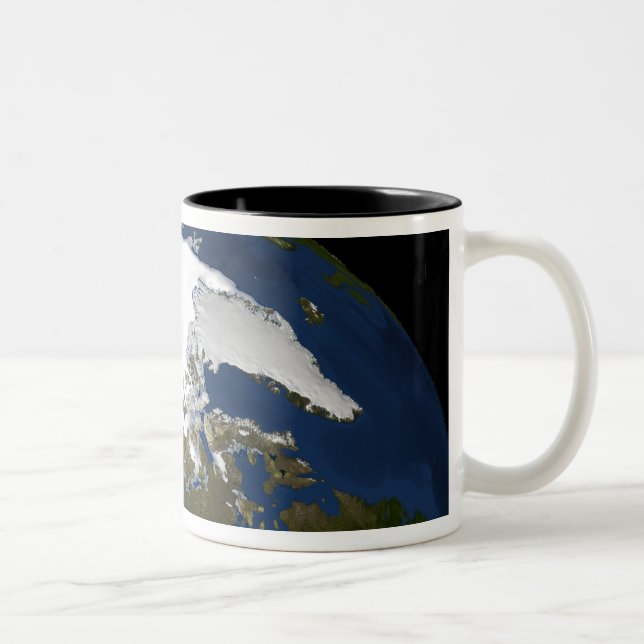 Arktisk is 2005 Två-Tonad mugg (Höger)