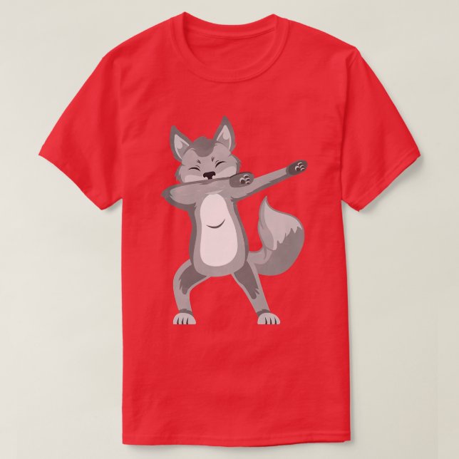 Arktisk is för Dabbing Dab Premium 261 T Shirt (Design framsida)