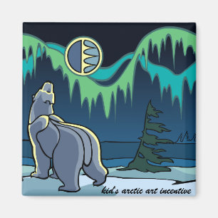 Arktisk konsthantverk - Polar, konsthantverk Magnet