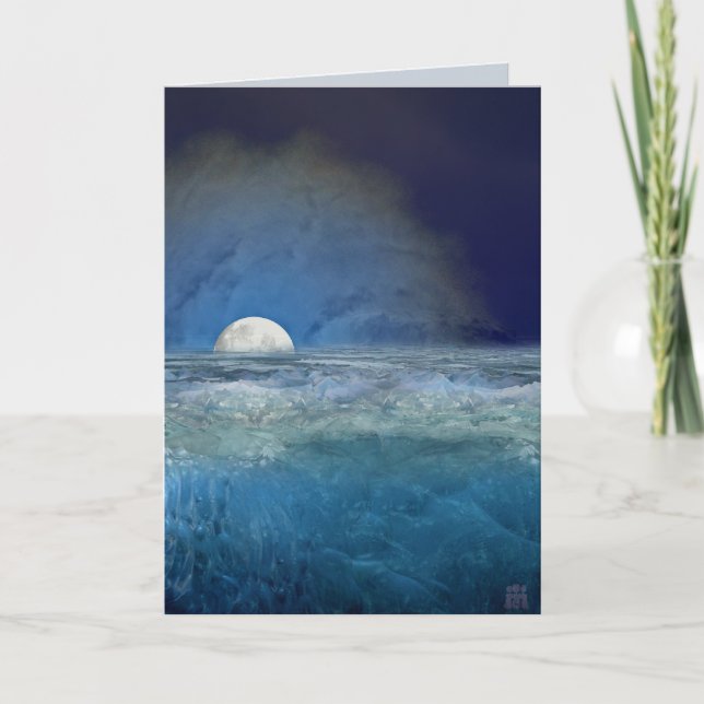 Arktisk magi helgkort (Framsida)