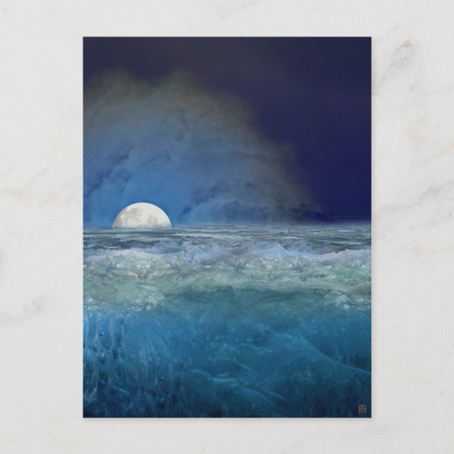 Arktisk magi vykort (Framsida)