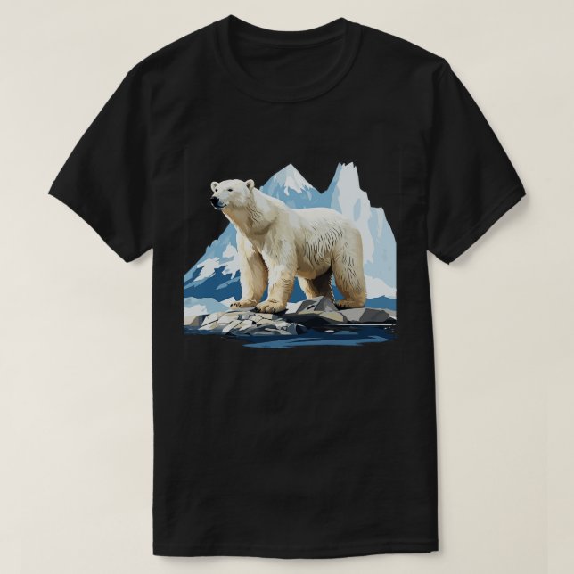 Arktisk Polar Bear TShirt 3 T Shirt (Design framsida)