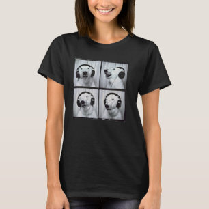 Arktisk Polar med hörlurar Autistisk autism T Shirt