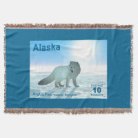 Arktisk räv - Alaska Postage