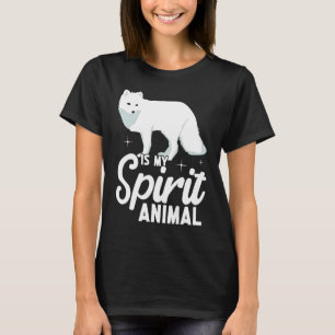 Arktisk Räv Arktiska Djur Söt Arktisk Räv Pyjamas T Shirt