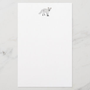 Arktisk räv brevpapper