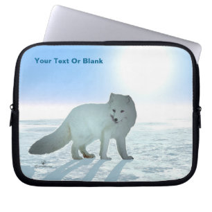 Arktisk räv laptop sleeve