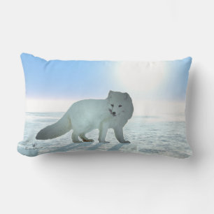 Arktisk räv lumbarkudde