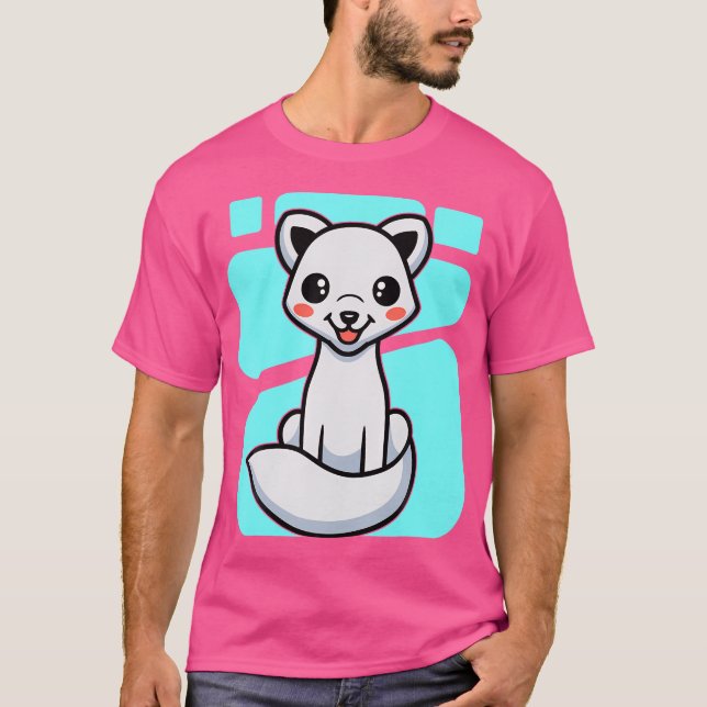 Arktisk räv t shirt (Framsida)